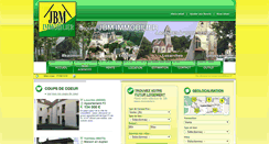 Desktop Screenshot of jbmimmobilier.com